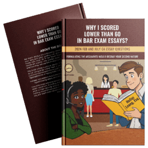 Why I Scored Lower Than 60 In Bar Exam Essays? (Ebook)
